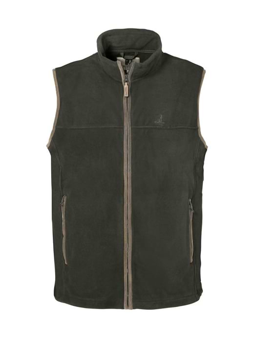 Percussion Scotland Fleece Vest Khaki
