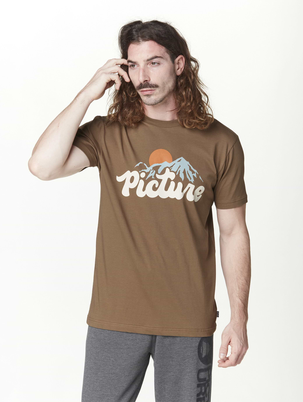 Picture Men's Julka Tee Bison