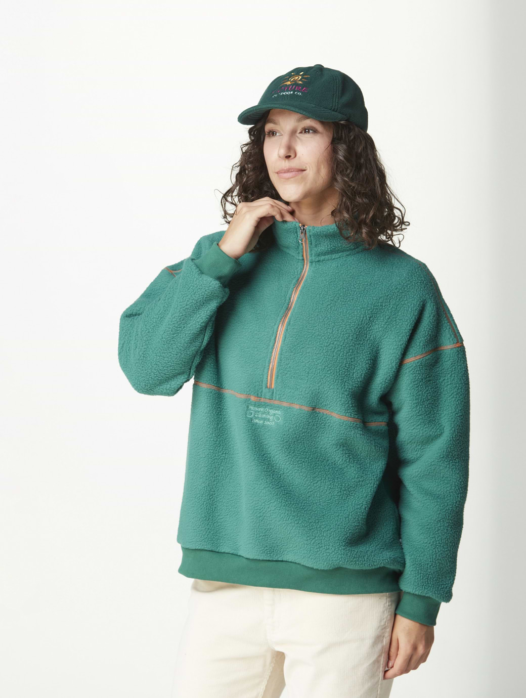 Picture Women's Cylla 1/4 Fleece Bayberry