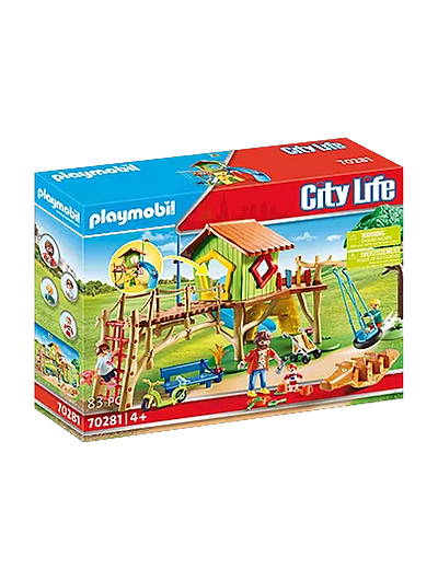 PLAYMOBIL 70281 City Life Pre-School Adventure Playground
