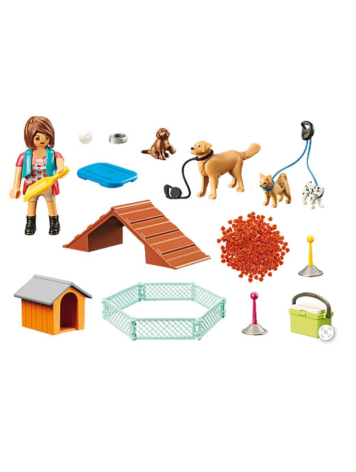 Playmobil dog trainer clearance