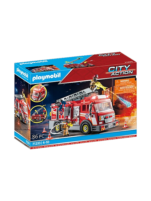 Playmobil 71233 Fire Truck With Flashing Lights
