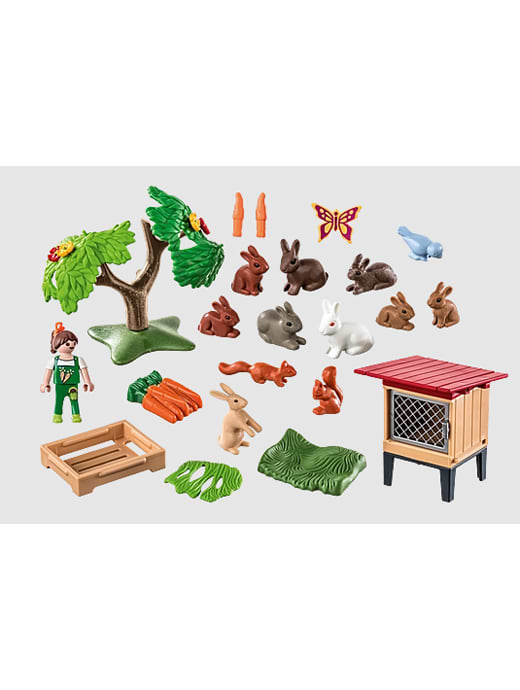 Playmobil 71252 Rabbit Hutch