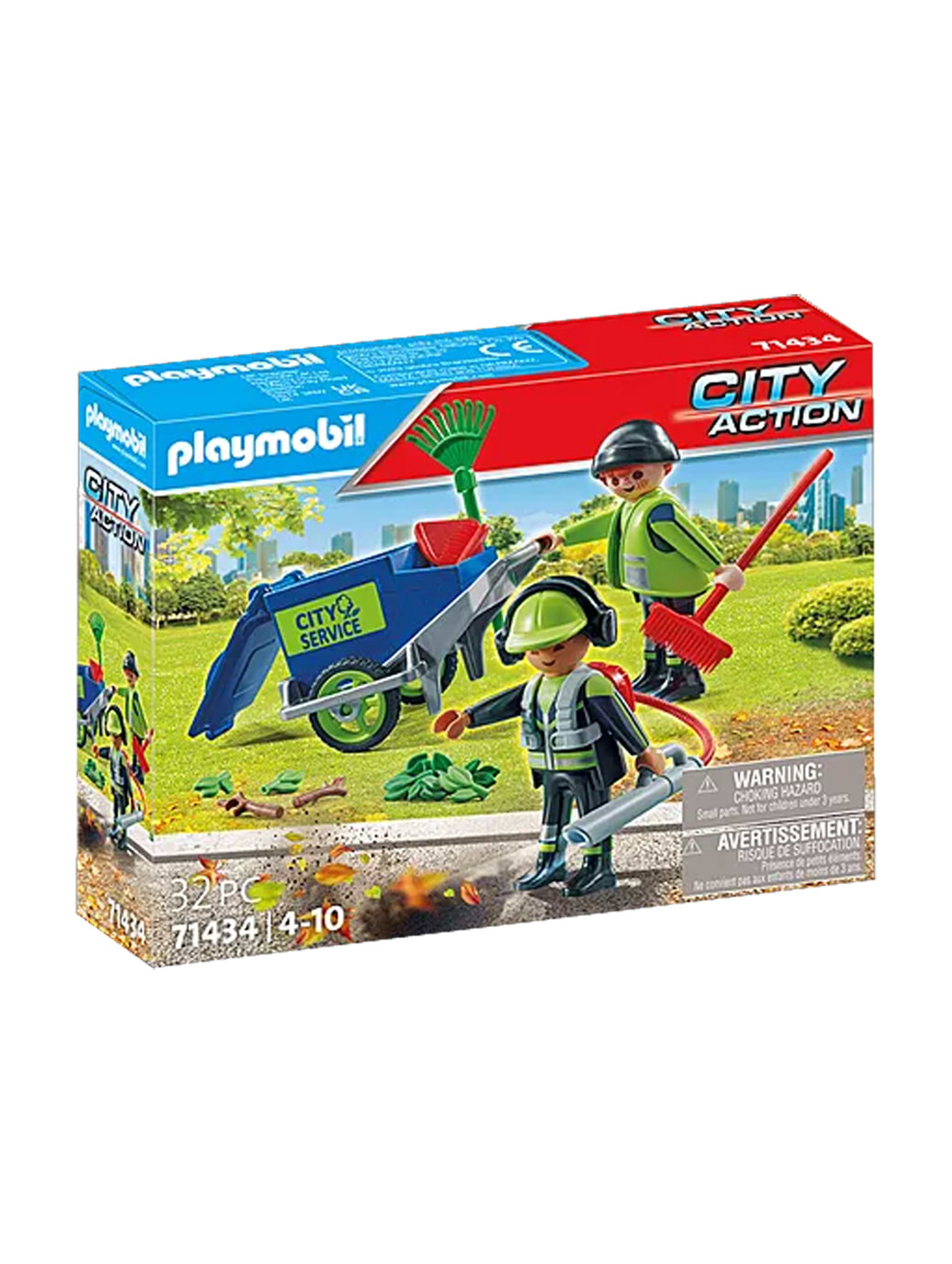 PLAYMOBIL 71431 City Action Glass Recycling Truck with Container