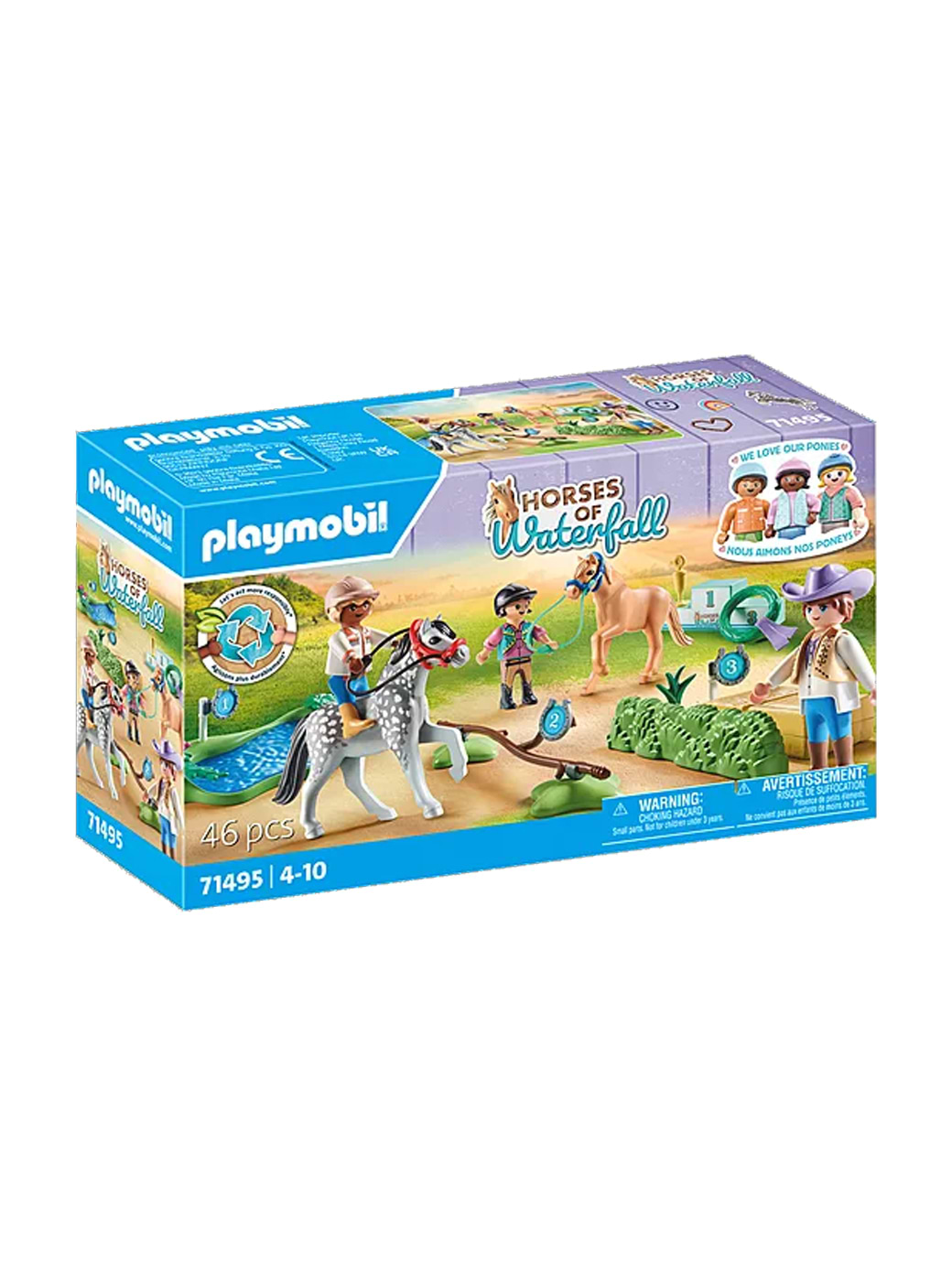 PLAYMOBIL 71495 Horses of Waterfall: Pony Tournament