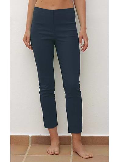 Pomodoro 7/8 Bengaline Trousers Navy