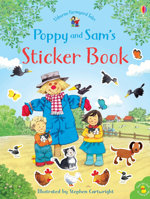 Usborne Farmyard Tales: Poppy and Sam's Sticker Book