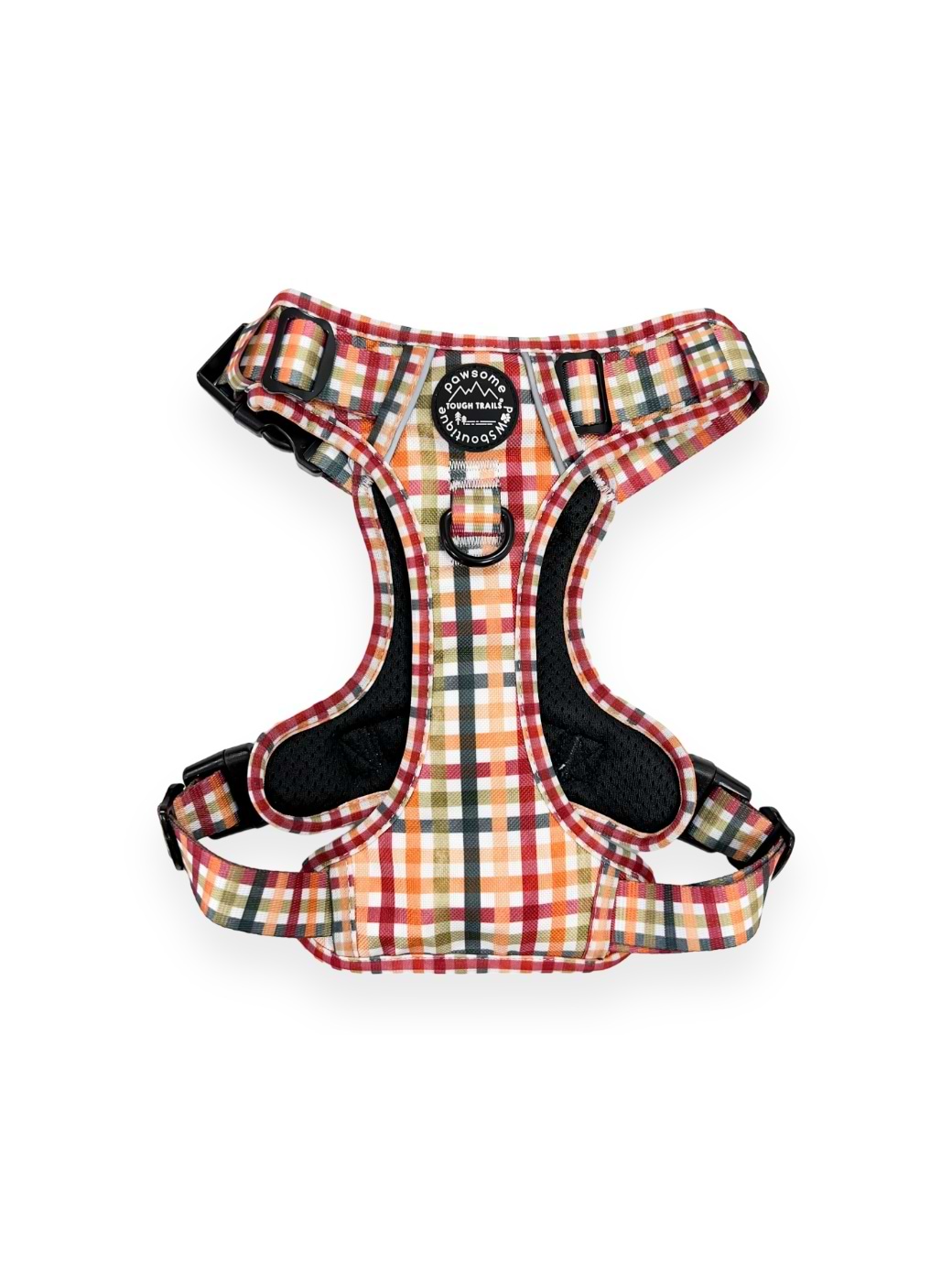 Pawsome Paws Boutique Plaid Pup Tough Trails Harness