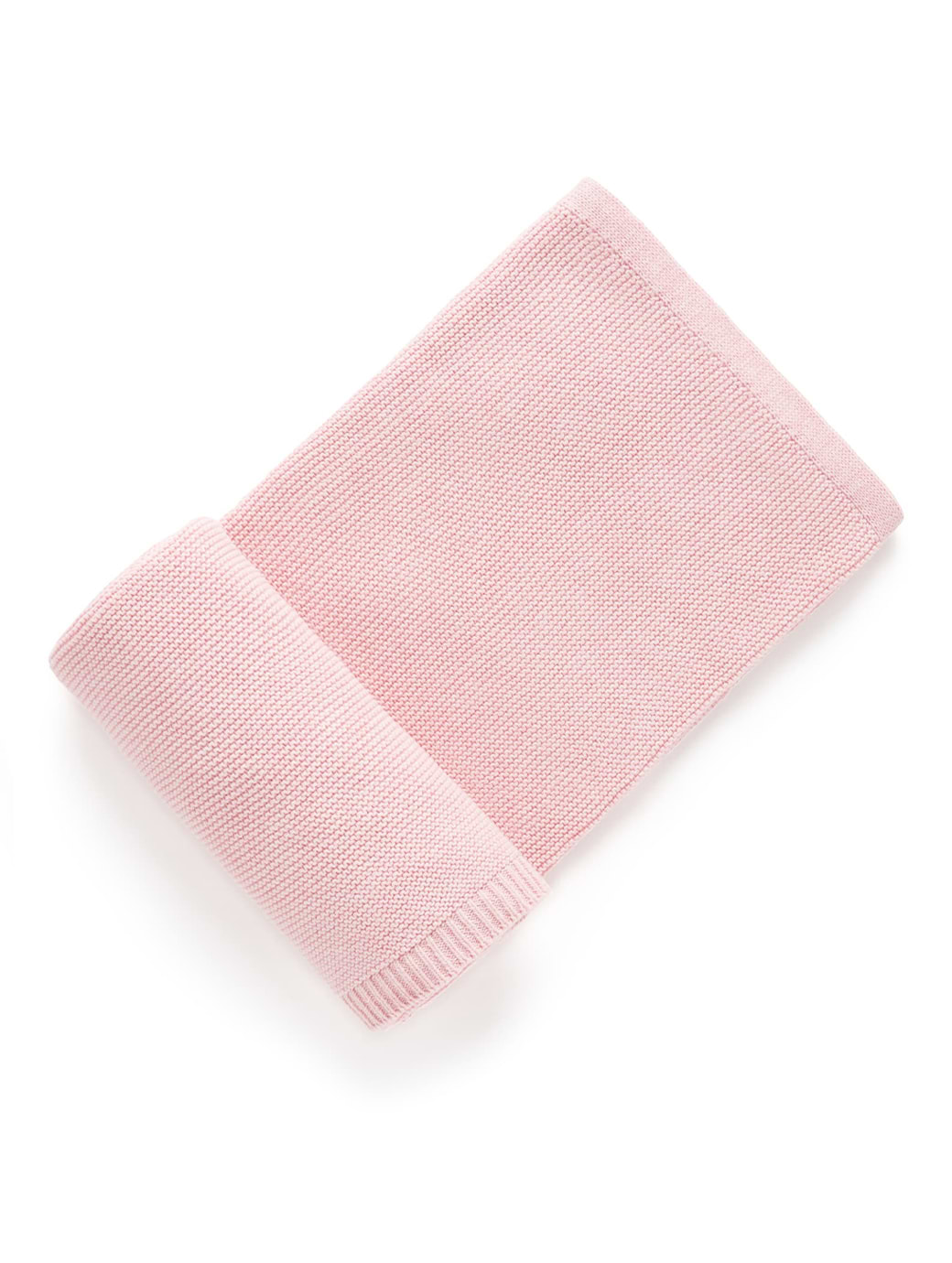 Purebaby Essentials Textured Blanket Pink Melange