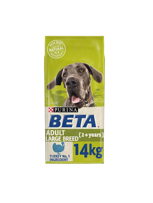Purina Beta Adult Large Breed Turkey 14KG