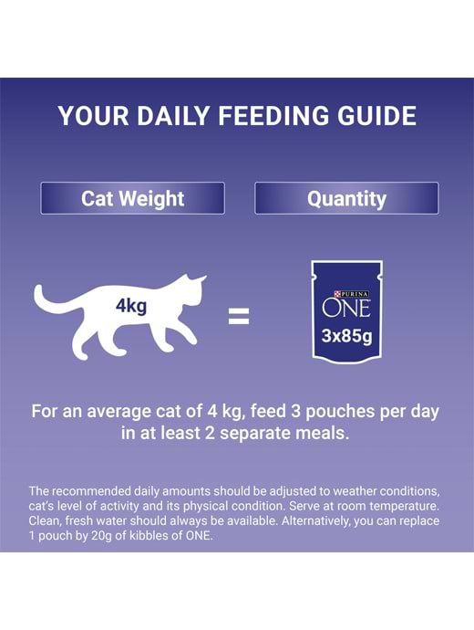 Purina One Cat Mix Pouch 40x85G