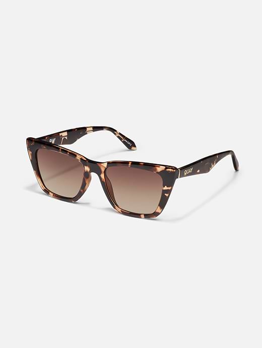 Quay Australia Call The Shots Smoke Polarised Lens Sunglasses