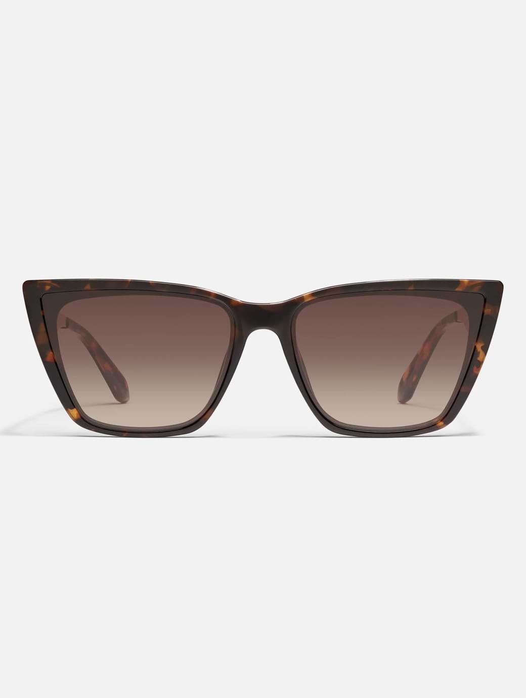 Quay Unisex Call The Shots Remixed Sunglasses Brown