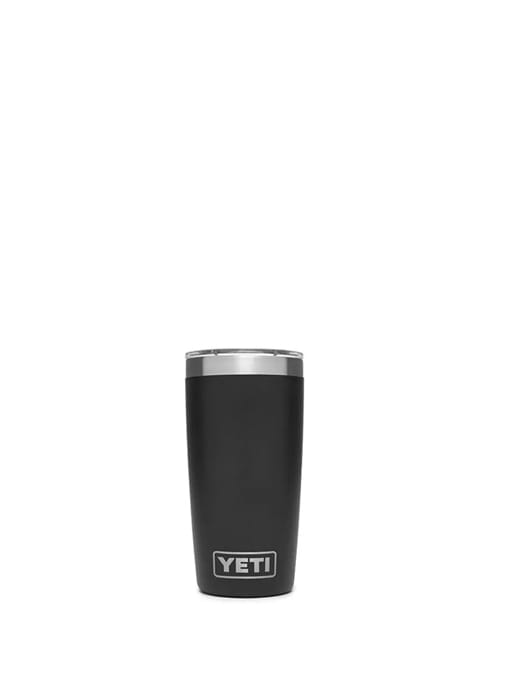 YETI RAMBLER 10OZ TUMBLER BLACK