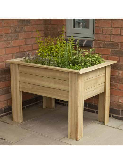 Forest Garden Kitchen Garden Planter 1m