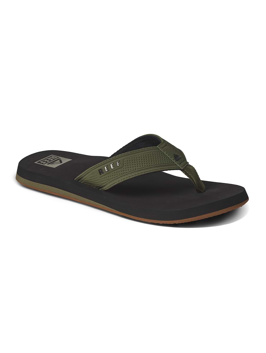 Reef Men's The Layback Sandal Black/Olive