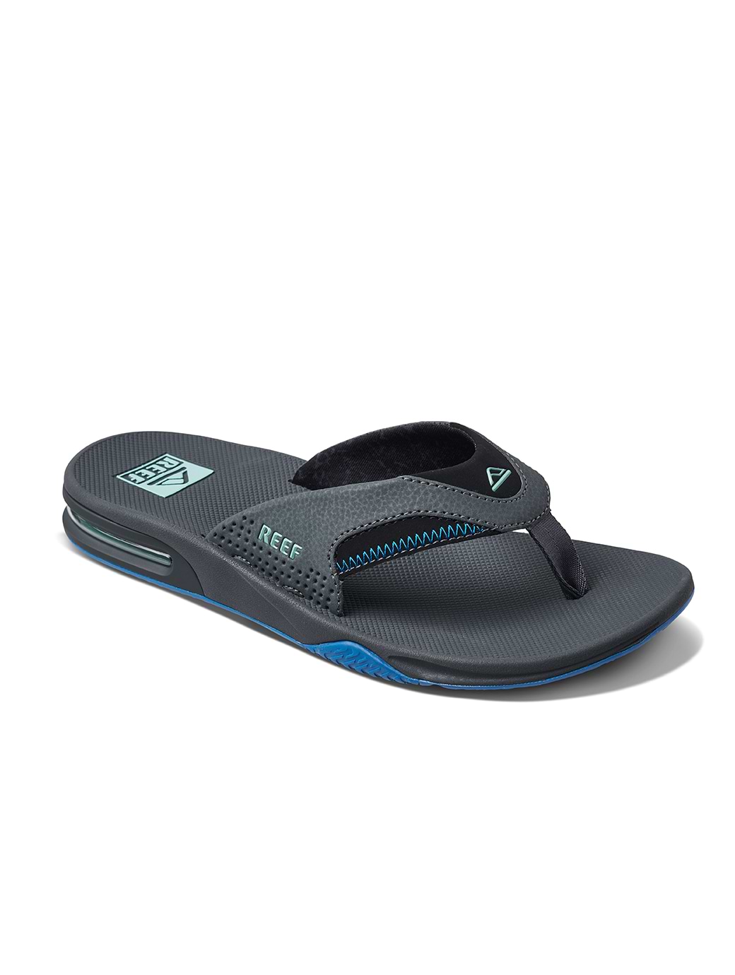 Reef Men's Fanning Sandals Gunmetal