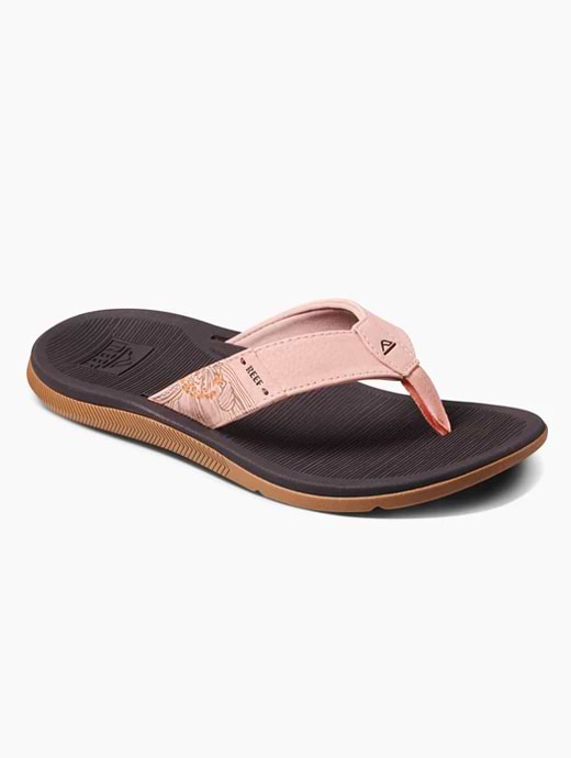 Reef Womens Santa Ana Flip Flop Peach Parfait