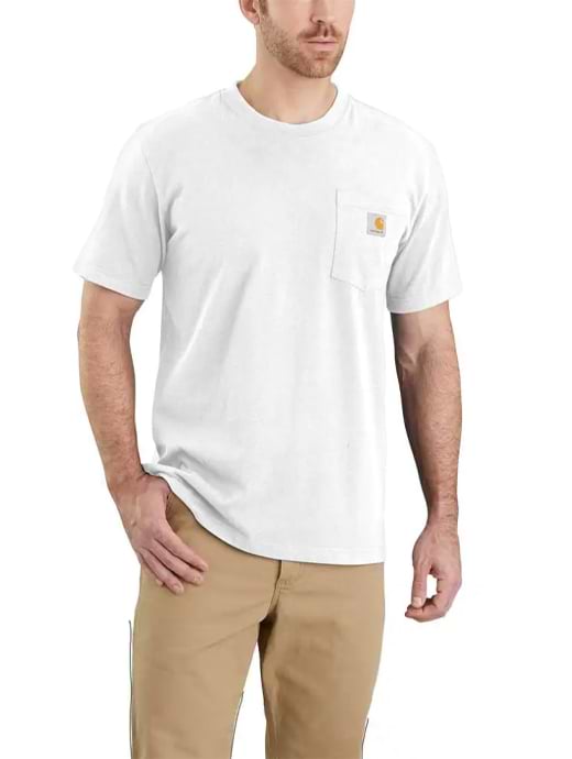 Carhartt Men's Relaxed Fit Heavyweight Short-Sleeve K87 Pocket T-Shirt