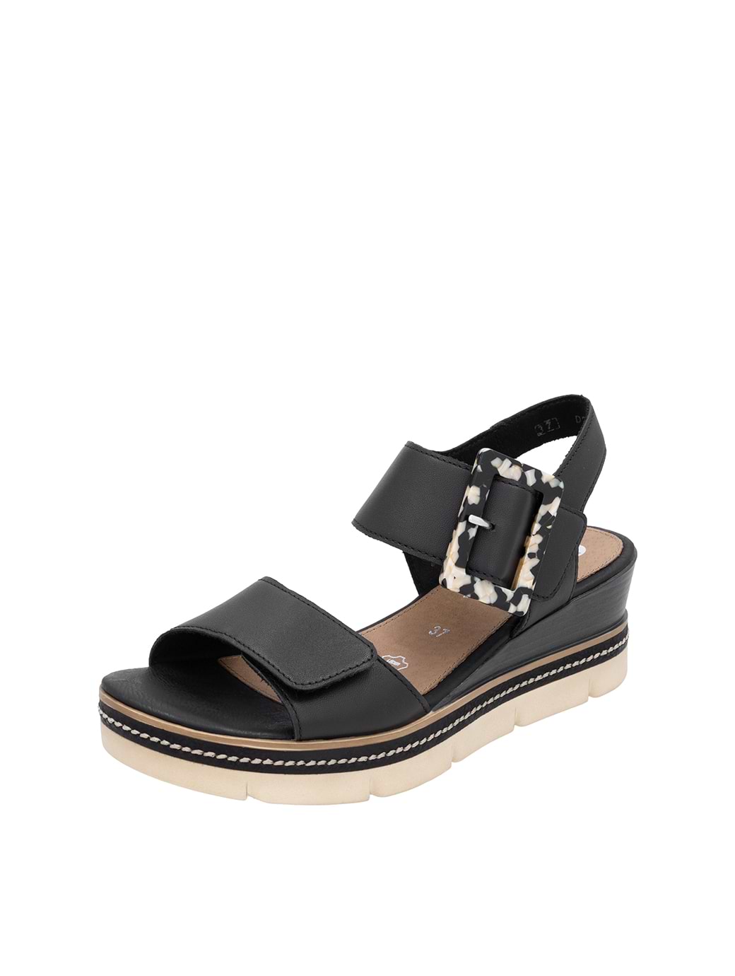 Remonte D2L53-00 Women's Sandals Black