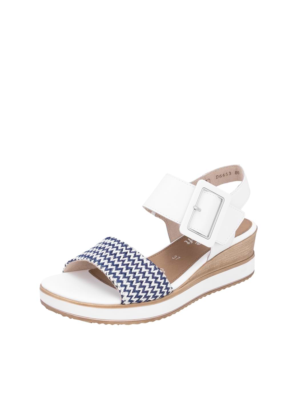 Remonte D6453-80 Women's Sandals Pacific/White