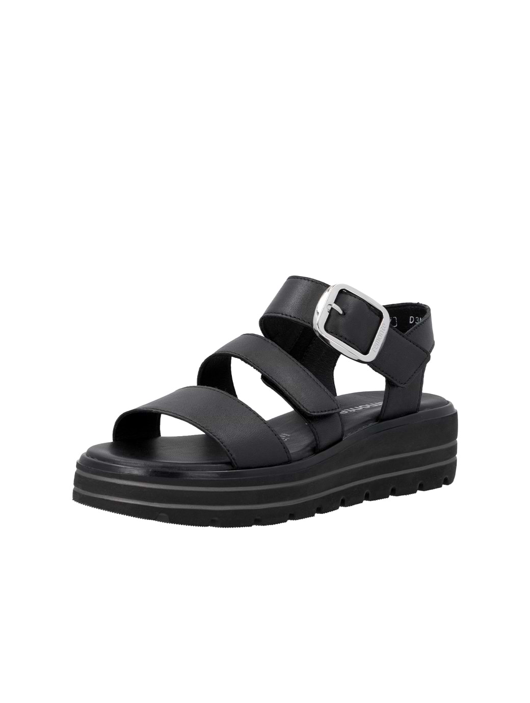 Remonte Women's D3N50-00 Sandals Black