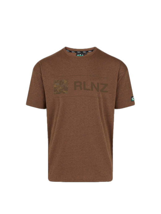 Ridgeline Basis Unisex T-Shirt Ivy Ochre Marl