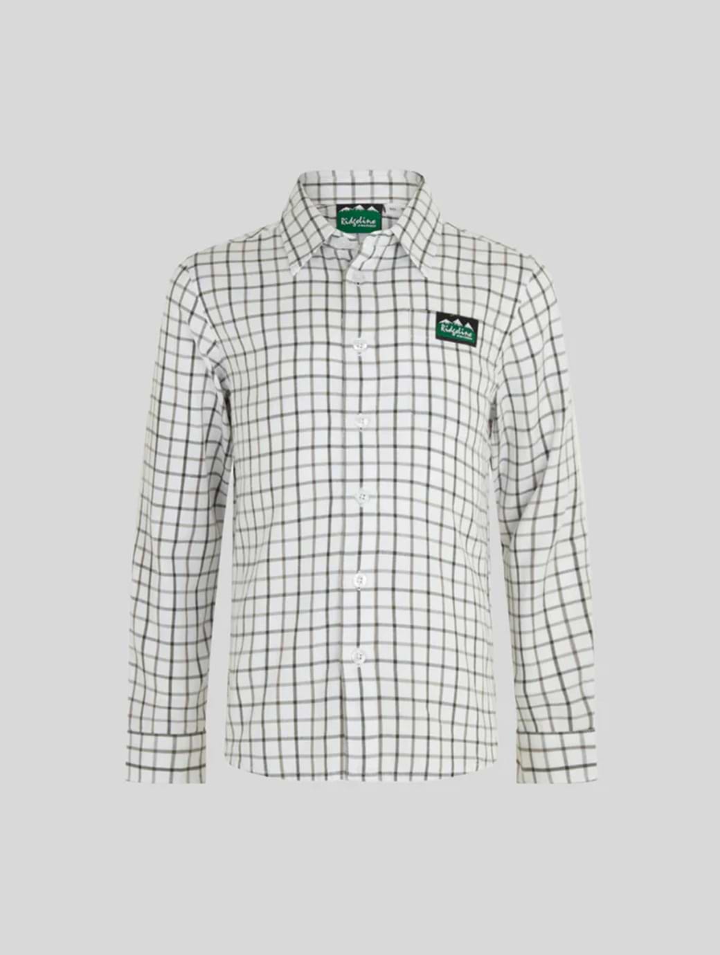Ridgeline Kids Sedgebrook Shirt Deep Forest/Smokey Olive