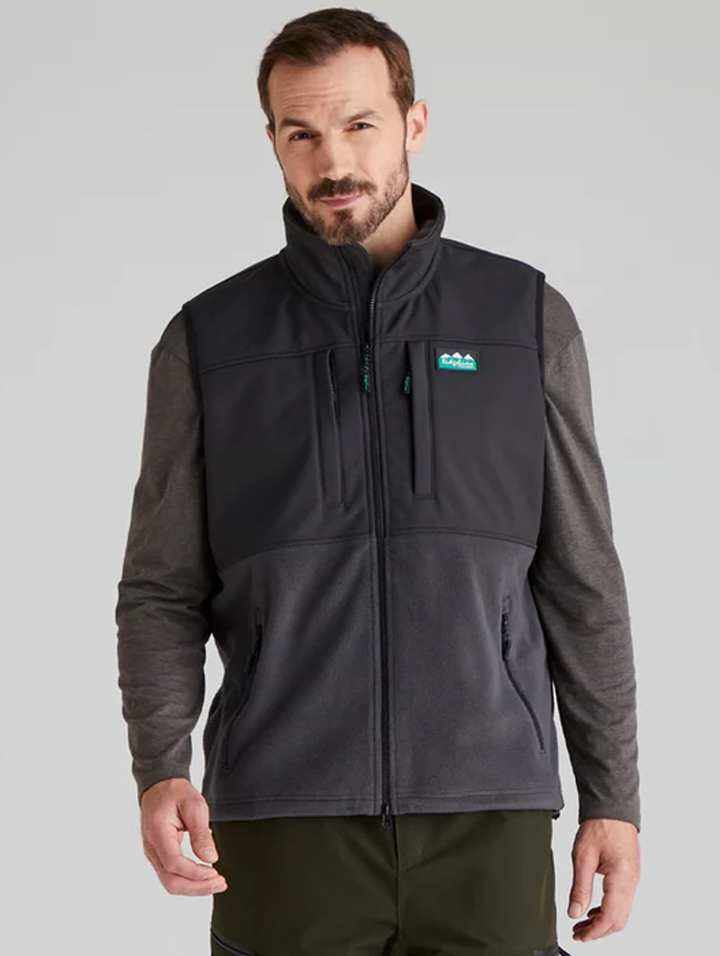 Ridgeline Men's Hybrid Vest Shale