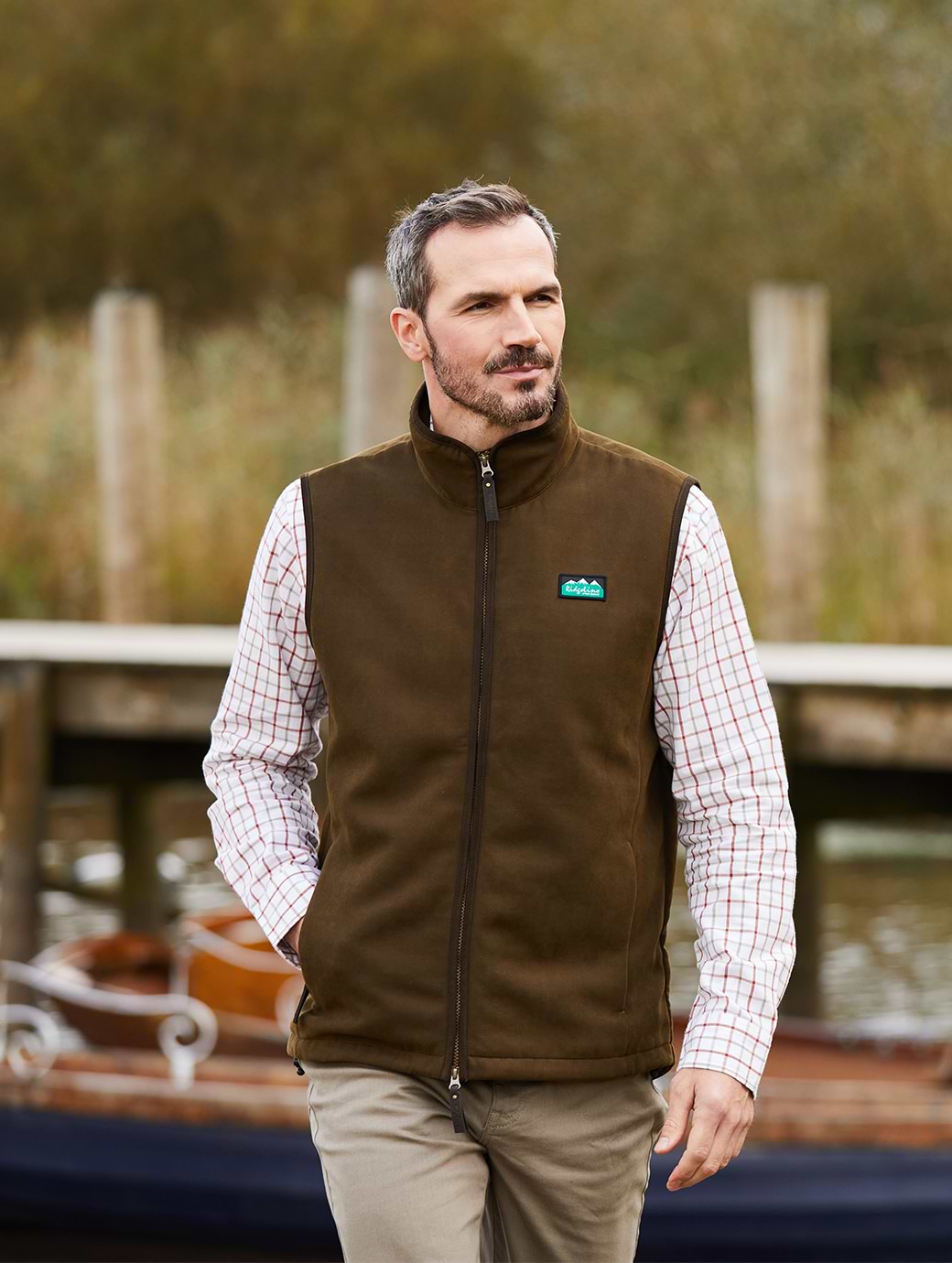 Ridgeline Men's Monarch Gilet Moody Teak
