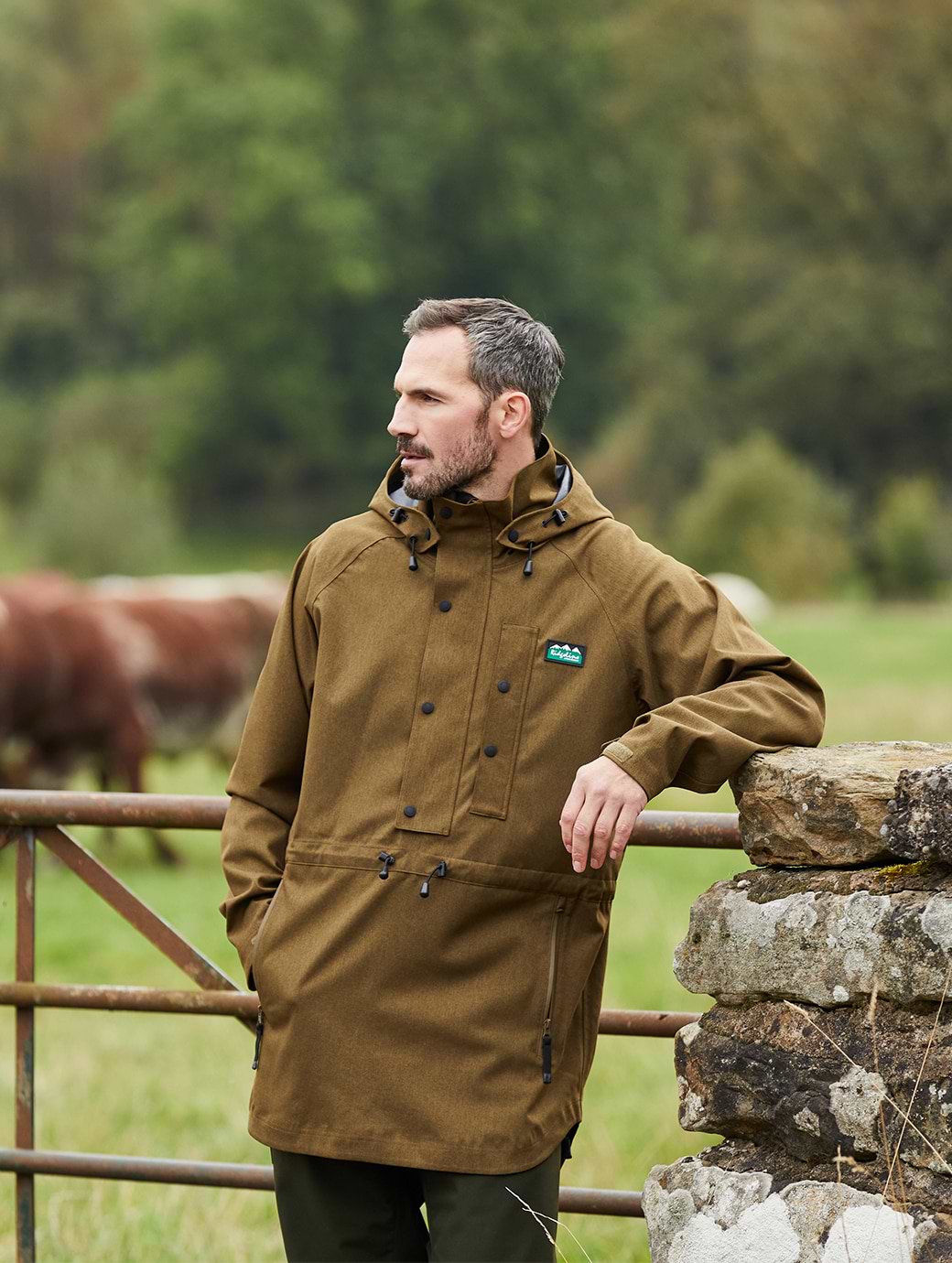 Ridgeline Men's Monsoon Light Smock Teak