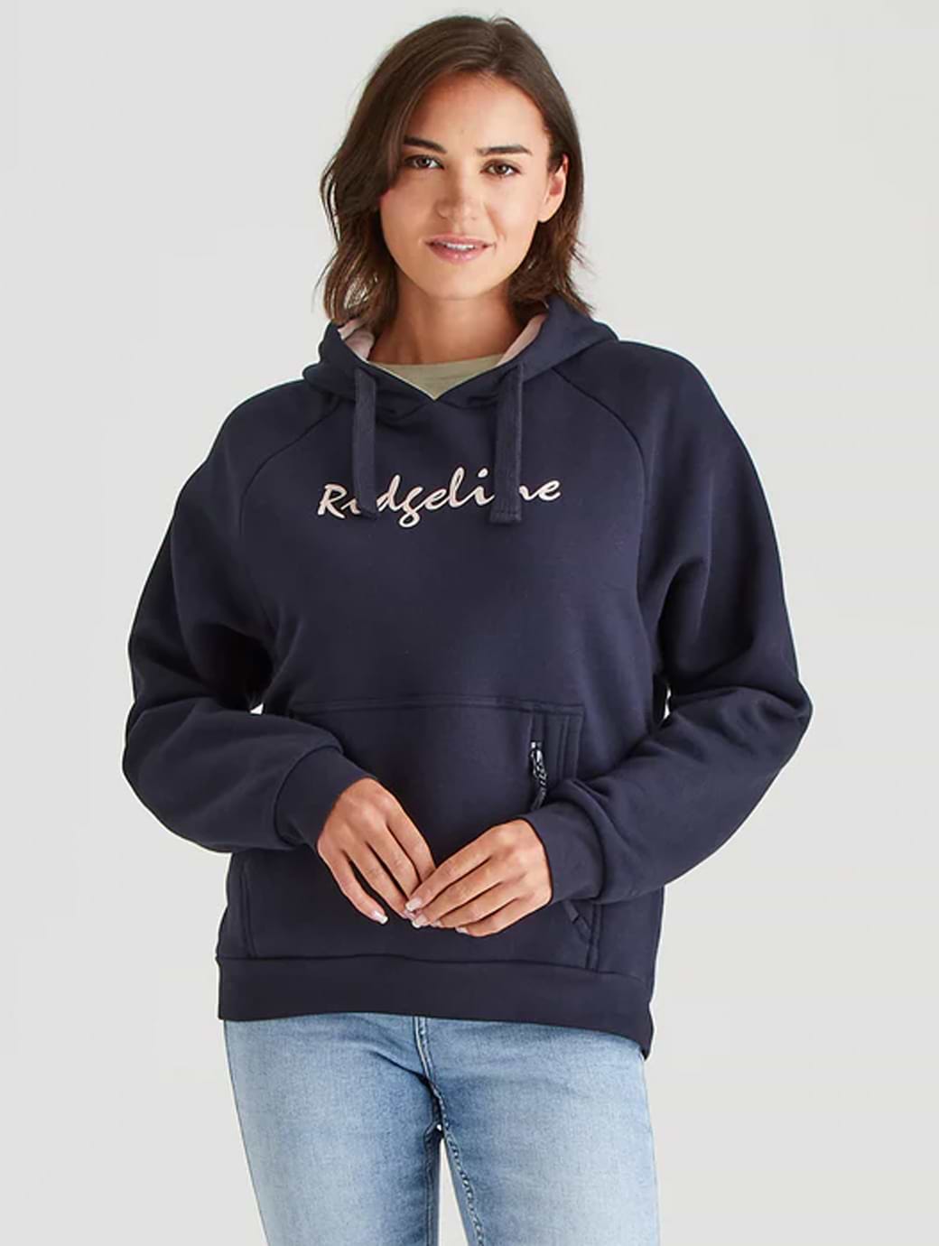 Ridgeline Women's Signature Hoodie Navy