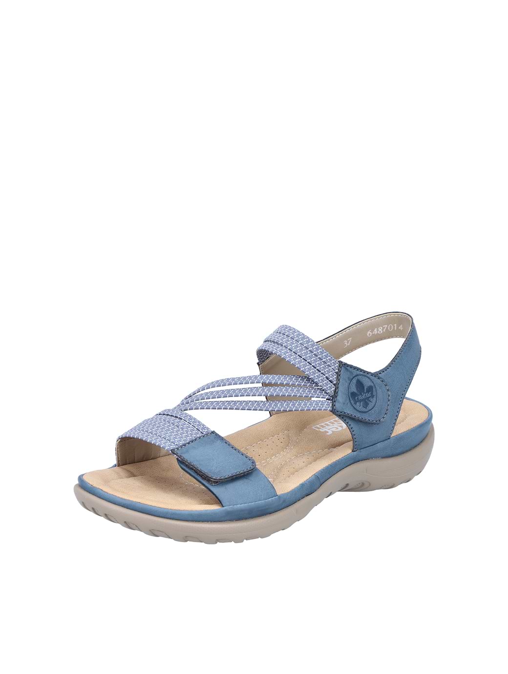 Rieker 64870-14 Women's Sandal Royal Jeans