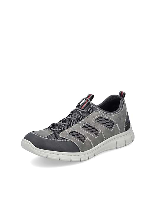 Rieker B7762-45 Men's Shoe Grey