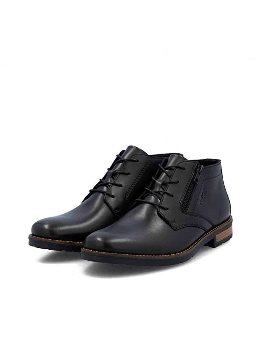 Rieker Men's 14609-00 Lace Boot Black