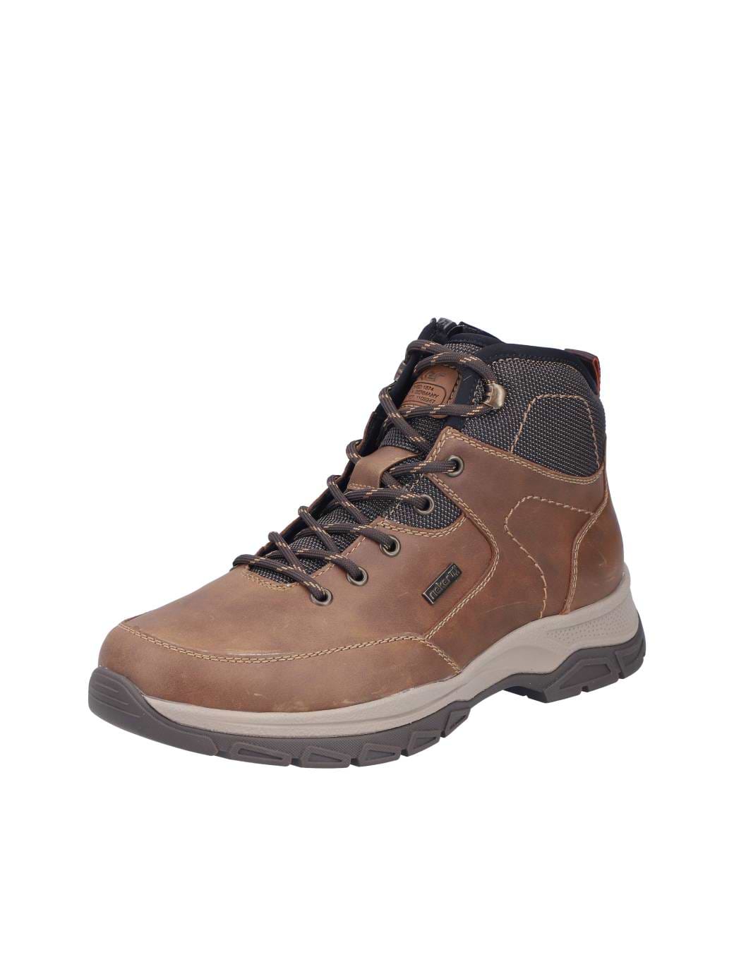 Rieker Men's 30230-22 Lace Boot Brown