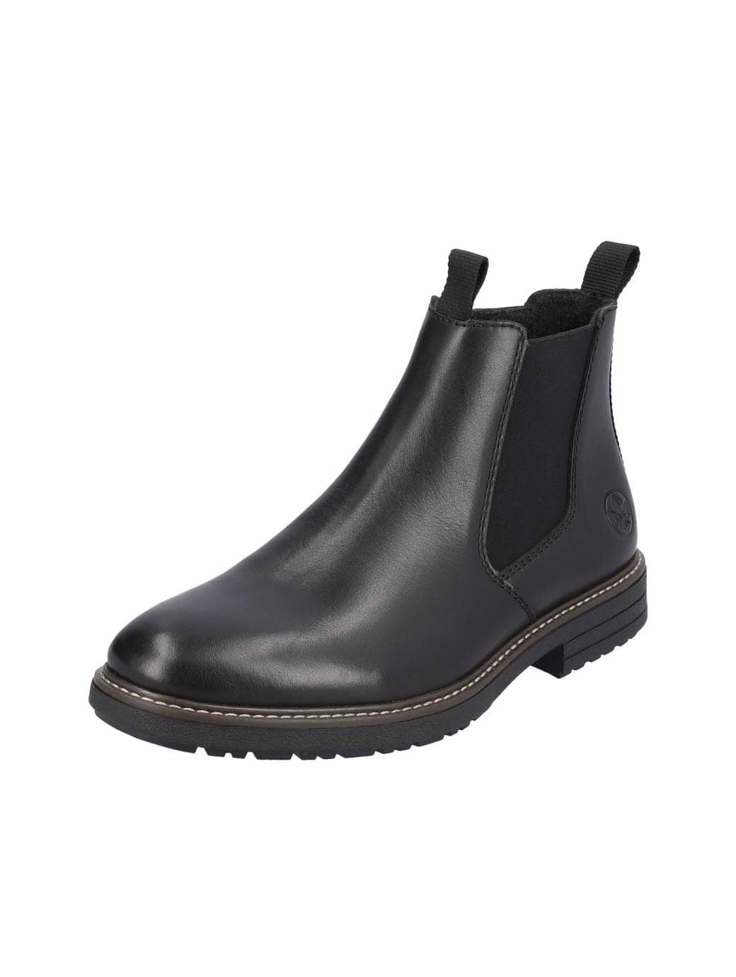 Rieker Men's 33180-00 Ankle Zip Boot Black