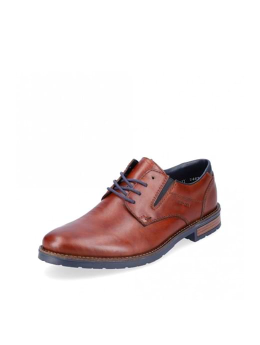 Rieker Men's 14621-24 Formal Lace Up Shoe Peanut