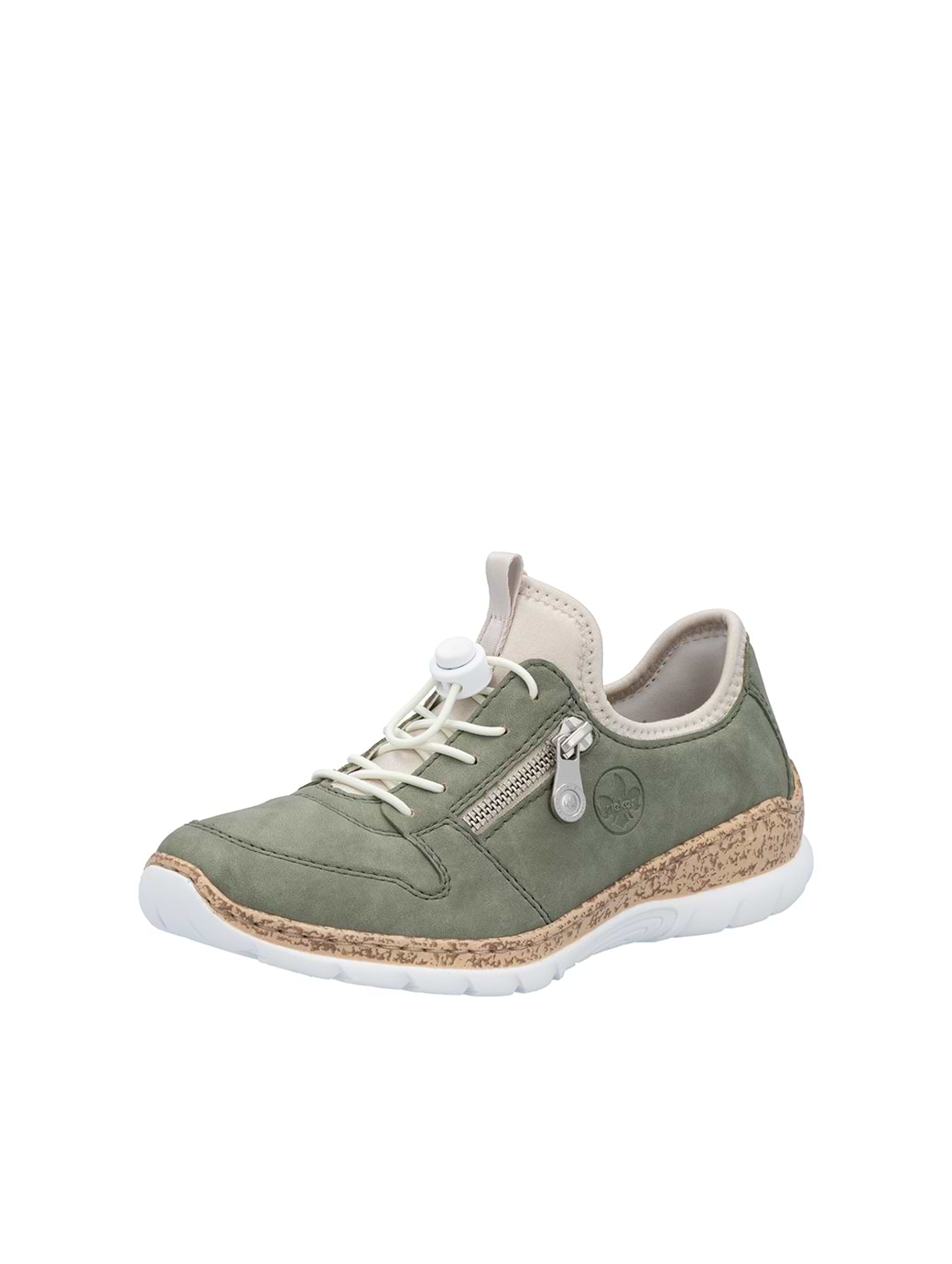 Rieker N42G0-52 Women's Trainer Green
