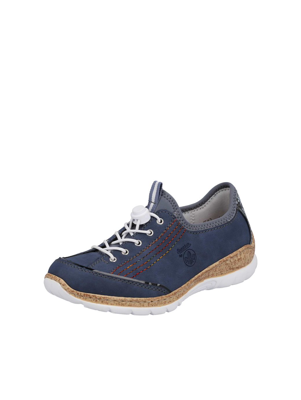 Rieker N42T0-14 Women's Trainer Blue Jeans