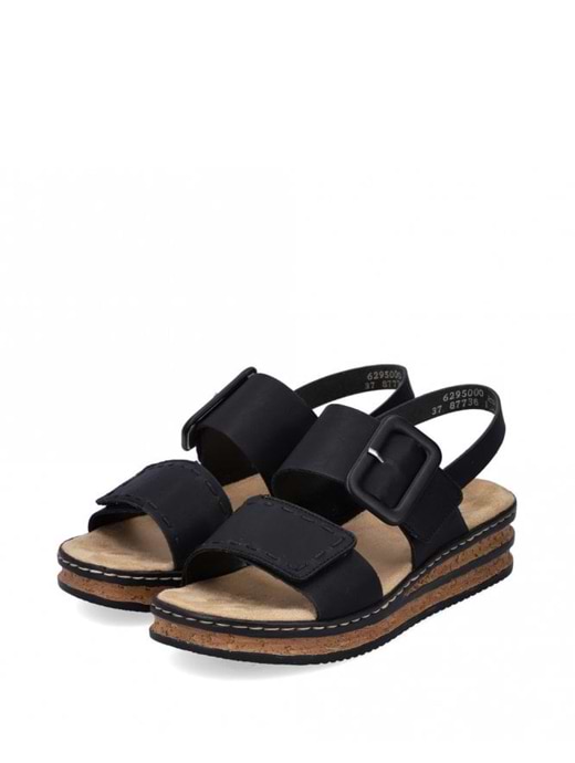 Rieker Women s 62950 00 Sandals Black