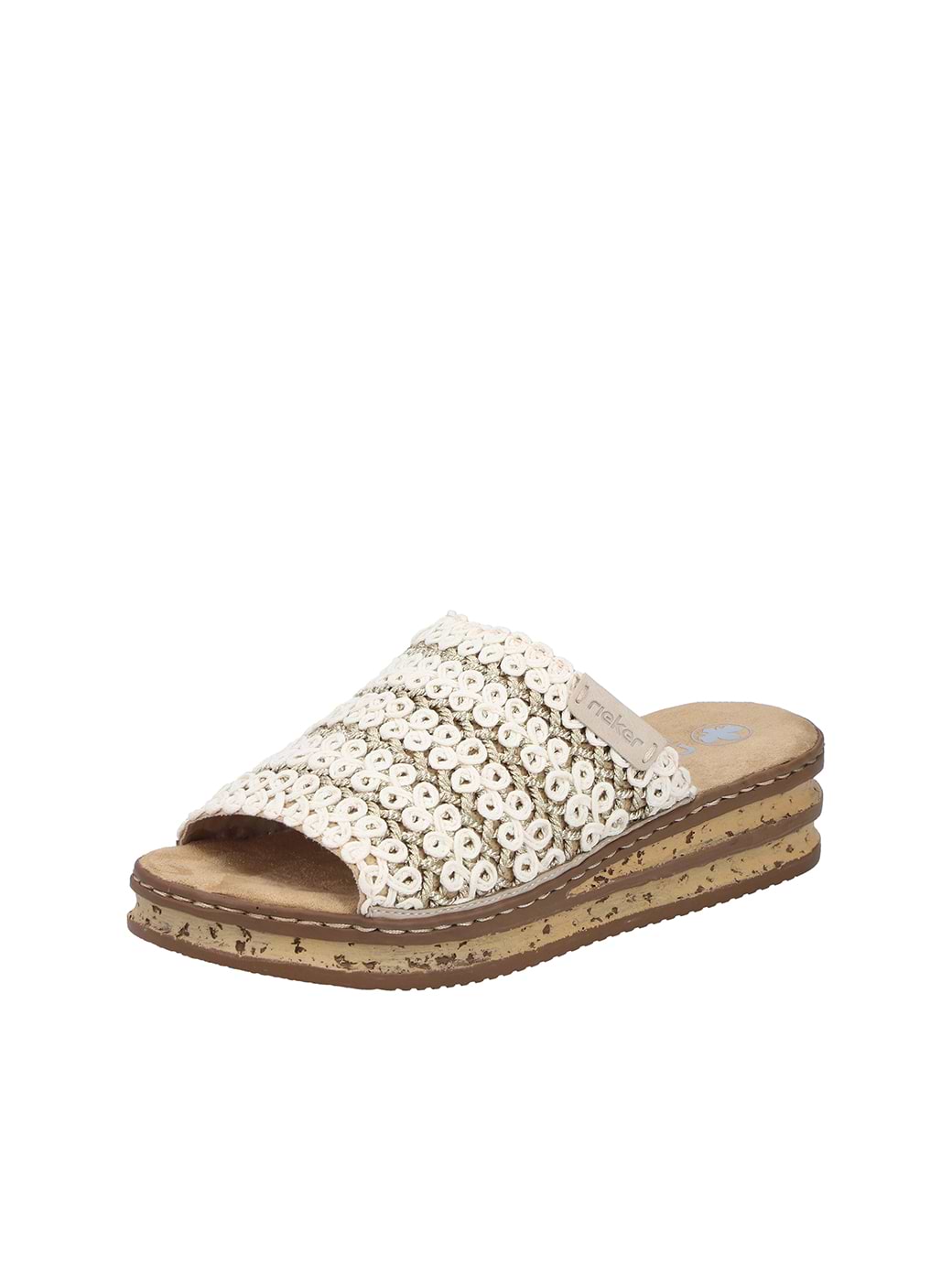 Rieker Women's 629X8-60 Shoes Cream