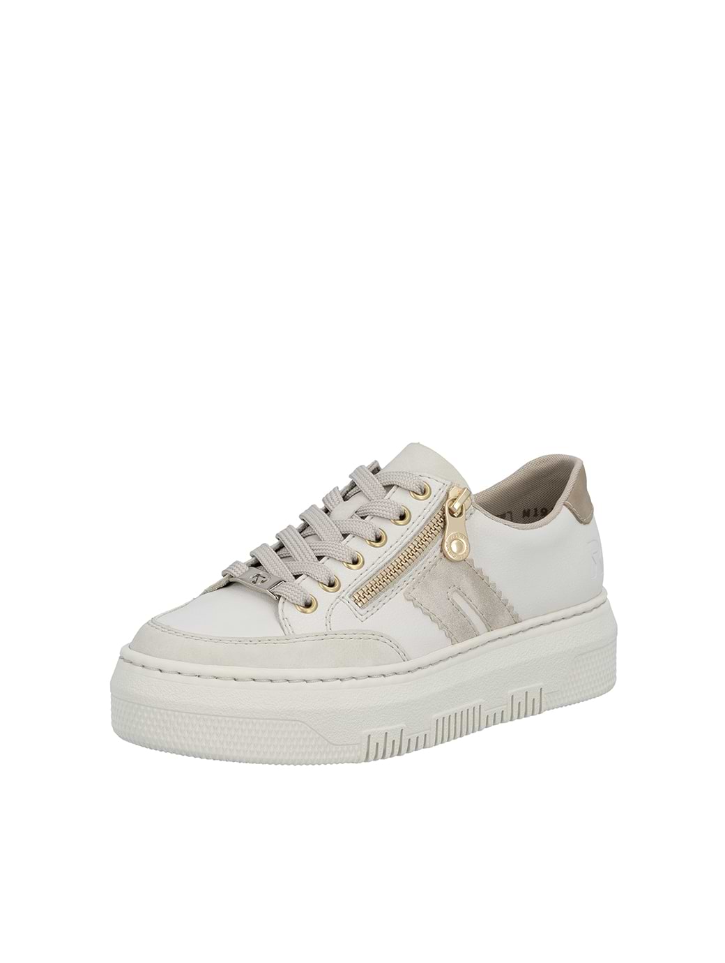 Rieker Women's M1912-80 Trainers Cream