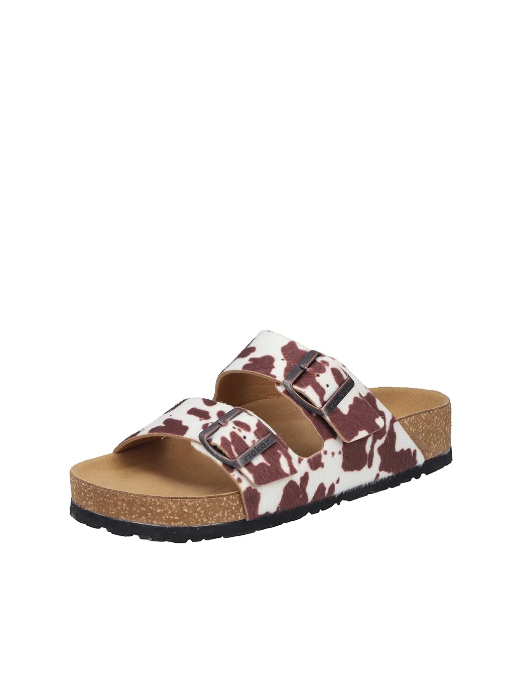 Rieker Women's V6391-90 Sandals White Brown