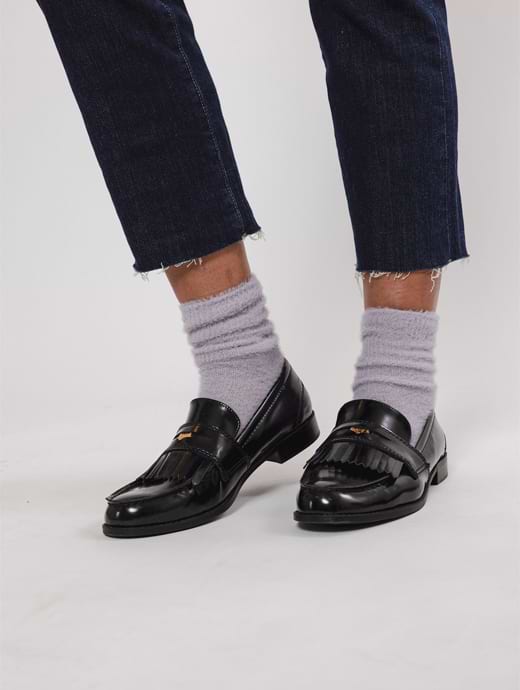 Rino & Pelle Amisa Glitter Sock Lilac Fog