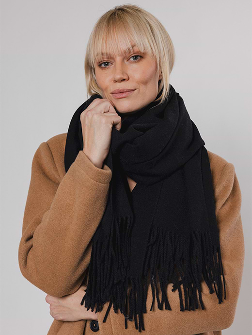 Rino & Pelle Rion Scarf Black