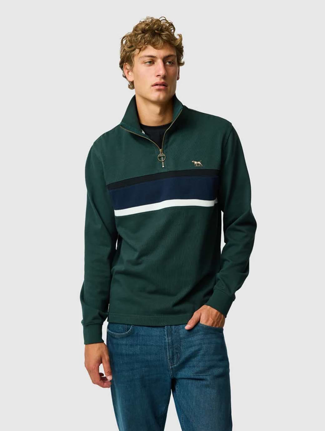 Rodd & Gunn Men's Chesterfield Sweat Forest