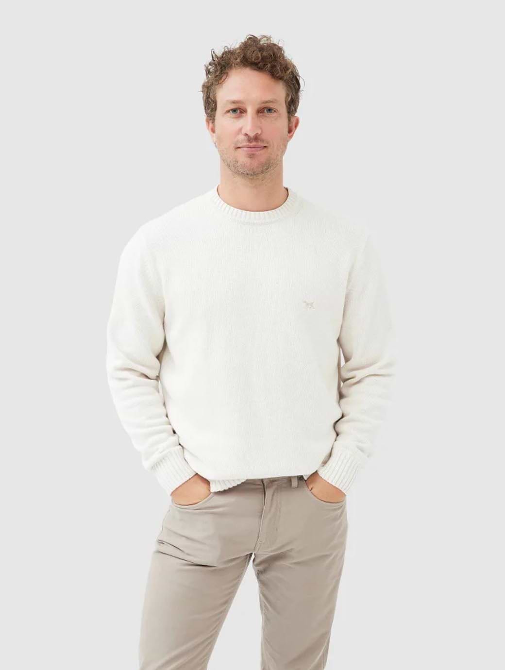 Rodd & Gunn Men's Gunn Knit Natural