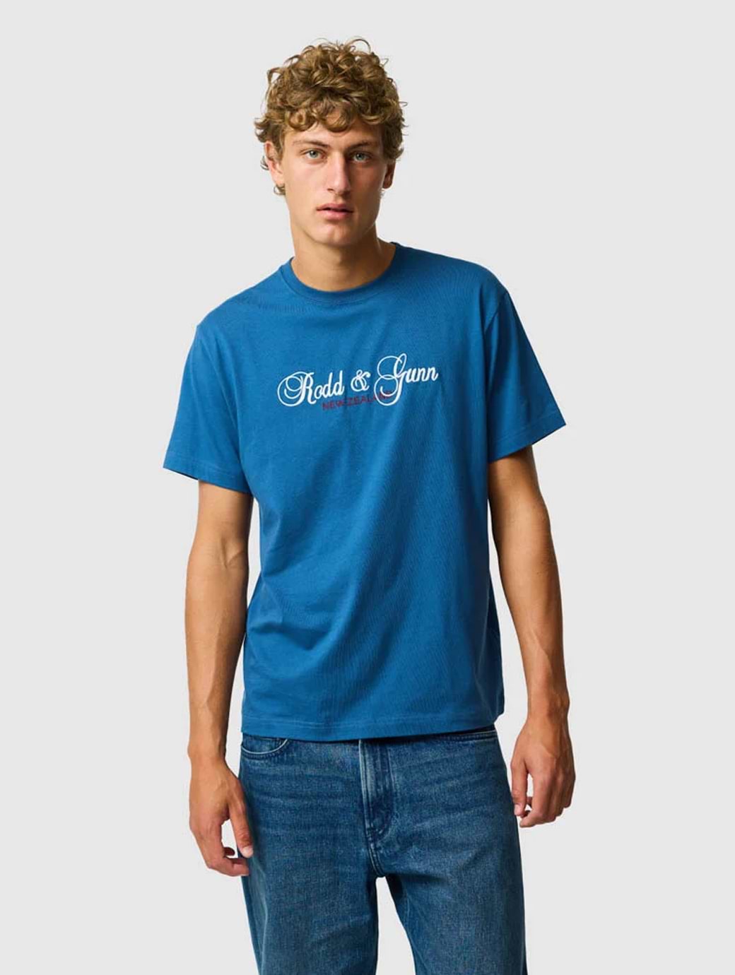 Rodd & Gunn Men's Heathridge Wendon Valley Tee Denim