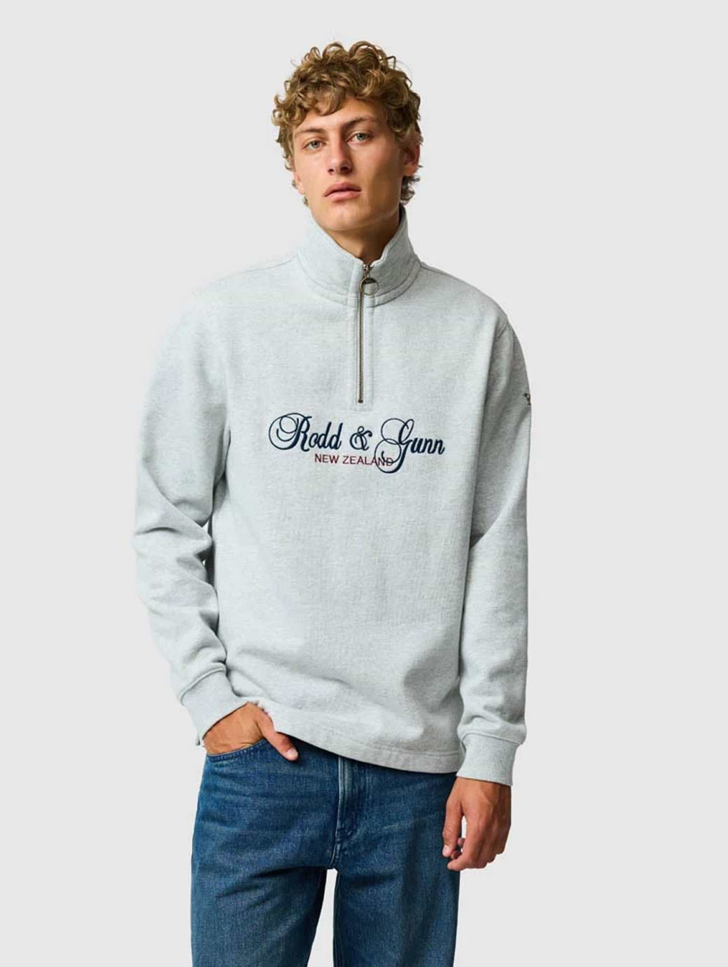 Rodd & Gunn Men's Jubilee Sweat Ash